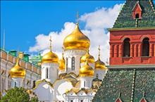 «Сокровища Московского Кремля» (территория Кремля одним собором + Оружейная палата)